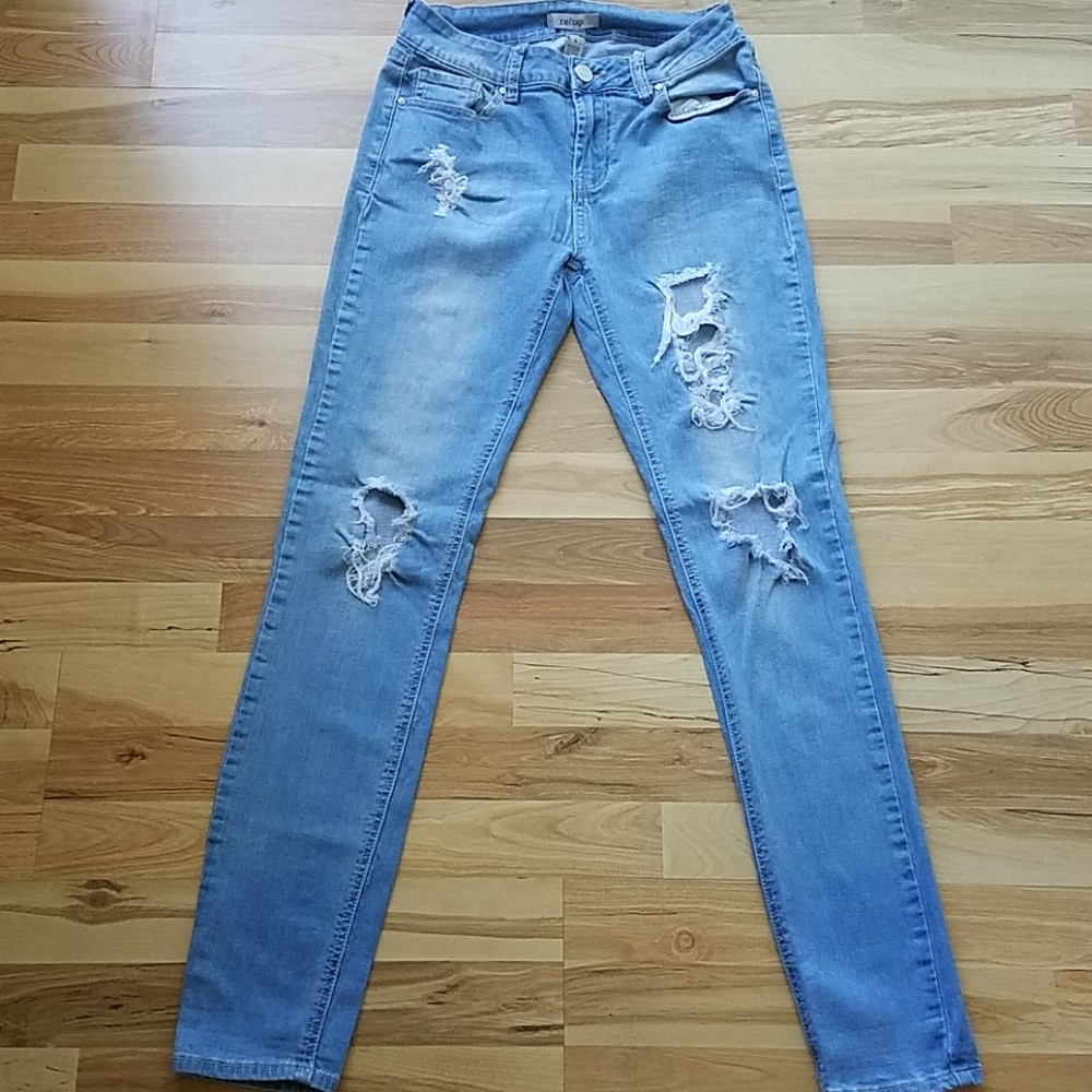 Today ONLY! $10 Refuge Distressed Jeans
